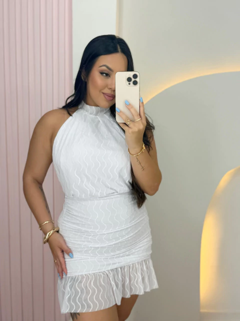 VESTIDO TULE ONDA REF: 309