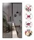 CORTINA MOSQUITERA MAGNETICA 2 mts x 1