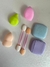 Kit com mini esponjas na internet