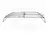 Parrilla rectangular cromada 66 x 33 plegable