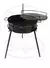 Fogón de disco de arado grande alto con parrilla y patas enlozado - tienda online