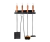 Soporte para juego de herramientas 4 ranuras - comprar online