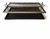 Parrilla de hierro redondo flotante 100x60 con base de chapa