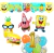COMBO DE GLOBOS BOB ESPONJA 16 ART.