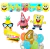 COMBO DE GLOBOS BOB ESPONJA 16 ART. - Dilo con globos