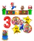 COMBO DE GLOBOS MARIO BROS 8 ART. en internet