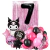COMBO DE GLOBOS KUROMI 17 ART.