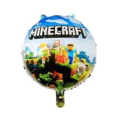 COMBO DE GLOBOS MINECRAFT 18 ART. - tienda online