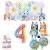 COMBO DE GLOBOS BLUEY Y BINGO 39 ART. - Dilo con globos