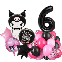 Imagen de COMBO DE GLOBOS KUROMI 16 ART.