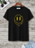 Remera algodón 'Cara sonriente amarilla'