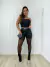 Short Couro Fake Diana