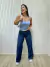 Calça wide Leg Jeans Destroy Direto na internet