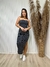 vestido Midi Longo Listras - Lojas Bella Modas