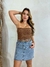 Saia Jeans Com Cinto na internet