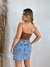 Saia Jeans Com Cinto - comprar online