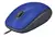 MOUSE USB LOGITECH M110 SILENT BLUE