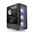 Gabinete Thermaltake View 200 Mid-Tower con panel de vidrio y ventiladores ARGB en color negro.