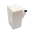 Enchufe inteligente Gralf Wi-Fi GF-SMSOCKET de color blanco, con diseño compacto y clavija para conexión eléctrica.