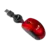 MOUSE USB RETRACT GENIUS MICROTRAVELER RUBY