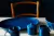 PLATON DE PORCELANA PASTA SWIRL NAVY 24CM - Tendence