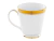 TARRO DE PORCELANA CRESTWOOD GOLD - comprar en línea