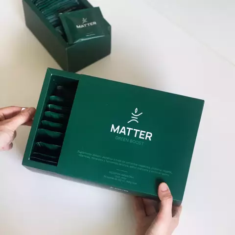 MATTER GREEN BOOST 30 SOBRES x 12gr - comprar online