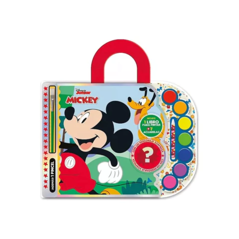 SET BLISTER ACUARELAS MICKEY DISNEY CON LIBRO PARA PINTAR