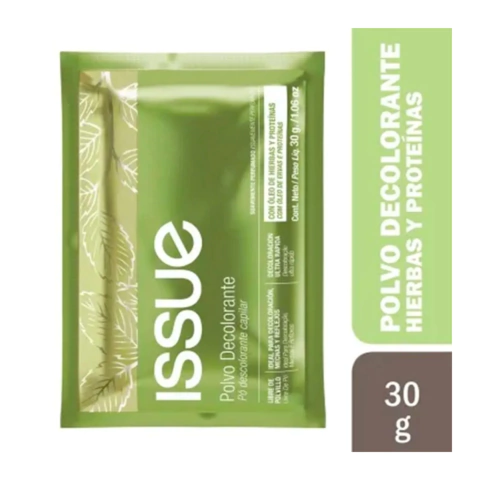 POLVO DECOLORANTE ACLARACION Y CUIDADO X 30 G