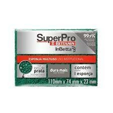 ESPONJA MULT. C/ IONS DE PRATA SUPERPRO 110X75X23