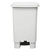 LIXEIRA COM PEDAL BRANCA 100L G PLAST PEAD