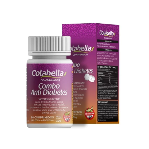 Combo Antidiabetes Colabella 60 comprimifos - comprar online