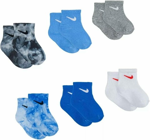 Kit Meia Bebê Menino Nike
