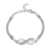 Pulsera "Eternidad Plateada" - comprar online