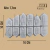 Molde De Silicona 12 Mini Casitas - comprar online