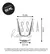 Vaso Shot Tequila Vidrio Rigolleau Tijuana No Nadir X 12 U - comprar online
