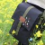 Mochila Matera Clásica Negra Bordada - Flores de Campo - comprar online