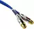 Cabo de Áudio Y Profissional 1 RCA Macho x 2 RCAs Fêmea Azul - Inbox Eletrônicos