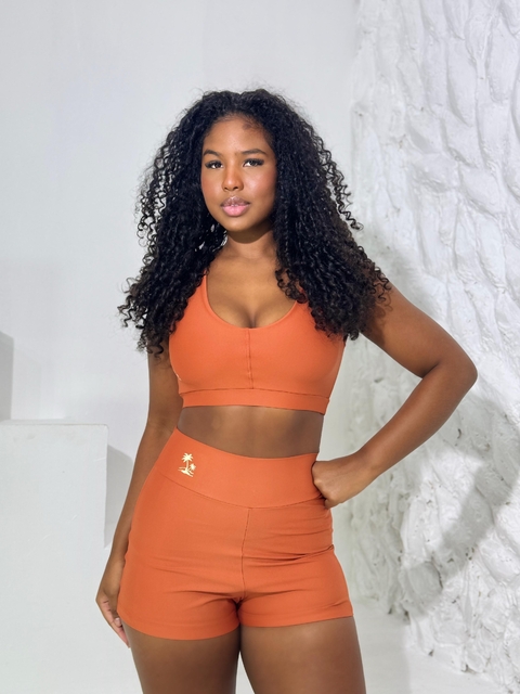 TOP LIA ORANGE - comprar online