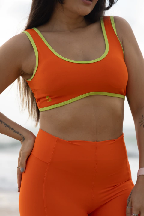 TOP PRISCILA LARANJA - comprar online