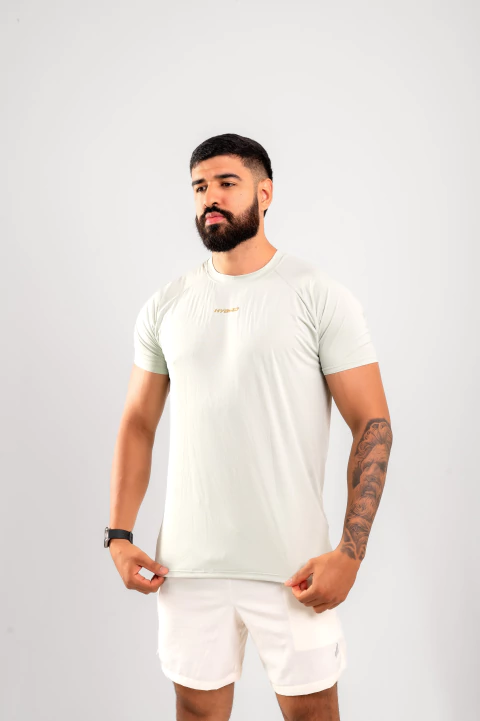 BLUSA DRY FIT MASCULINA VERDE AGUA - comprar online