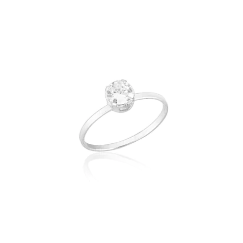 Anel Solitário 5mm - comprar online