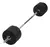 Kit Barra Pesas Maciza 1.50 Mts Cromada Rosca + 20 Kg Discos - comprar online