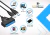 Cable Sata Usb 3.0 Adaptador Discos 2.5 Doble Fuente Energia Negro - comprar online