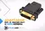 Adaptador Dvi - D Macho 24+1 A Hdmi Hembra Video Pc - comprar online