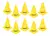 Conos Entrenamiento Kit De 10 Uni Coordinacion Futbol 23 Cm - comprar online