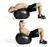 Pelota Pilates Yoga Esferodinamia Gimnasia 45 Cm + Inflador - Smartclick Energy Fit