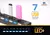 Imagen de Hub Usb Multiplicador 7 Puertos Usb Con Teclas Y Leds Azules