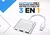 Adaptador Usb C Macbook Pro Air Hub 3.0 Cable Hdmi 4k 3 En 1 - tienda online