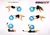 Pelota Pilates Yoga Esferodinamia Gimnasia 85 Cm + Inflador - Smartclick Energy Fit